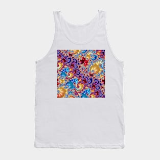 Detailed spiral pattern Tank Top